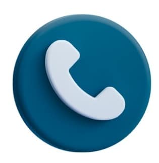 Contact Us Page (Website) - 1 Blue circular phone icon representing contact or support.